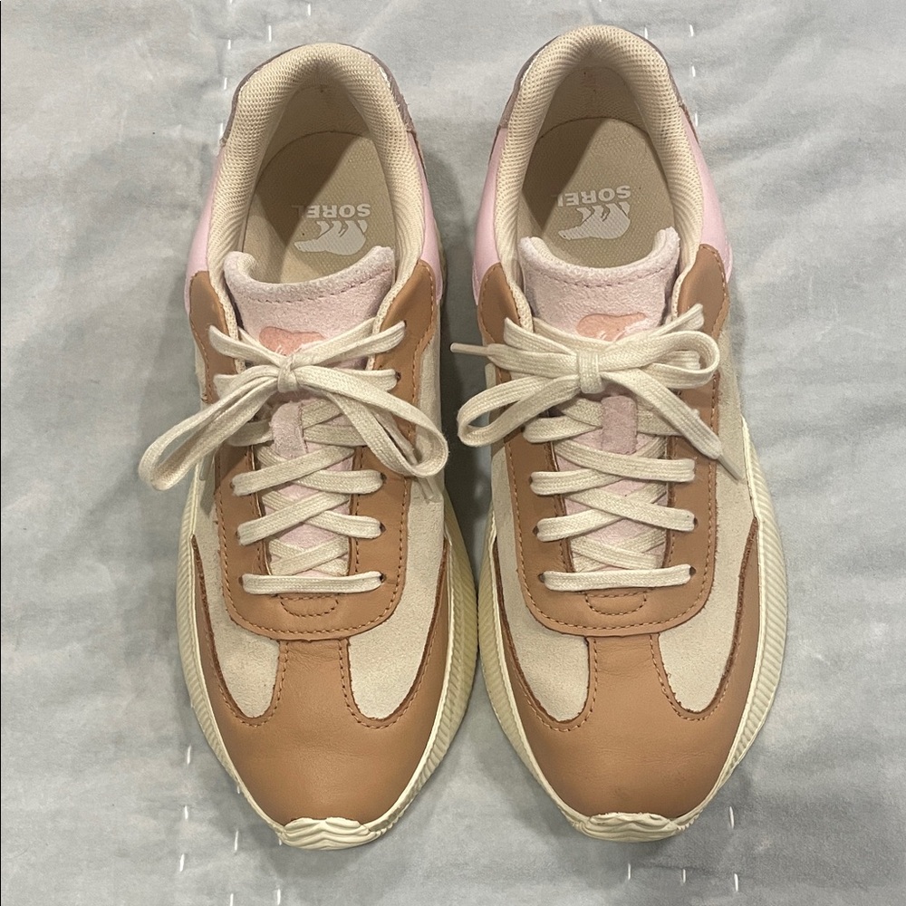 Sorel Ona Blvd Classic Waterproof - HonestBeige Size 9 Women's Sneakers